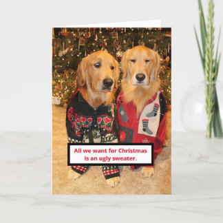 Ugly Sweater Card