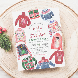 Ugly Sweater Christmas Holiday Party Budget