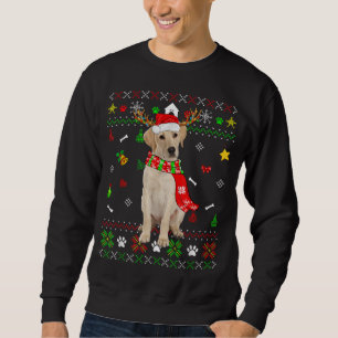 Ugly Sweater Christmas Labrador Dog Puppy Xmas Paj
