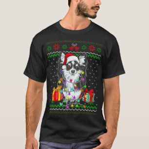 Ugly Sweater Christmas Lights Chihuahua Dog Puppy