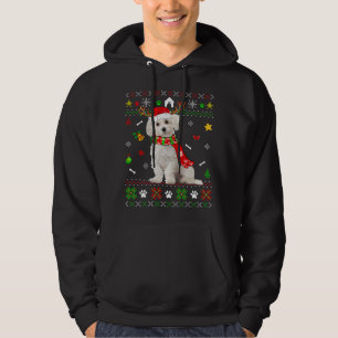 Ugly Sweater Christmas Maltese Dog Puppy Xmas Paja