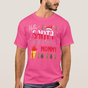 Ugly Sweater. Christmas Santa Reindeer Snowman Gin T-Shirt