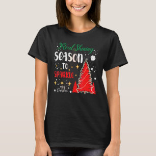 Ugly Sweater. Christmas Santa Reindeer Snowman Gin T-Shirt