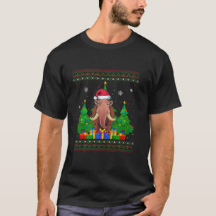 Ugly Sweater Christmas Tree Santa Hat Woolly Mammo
