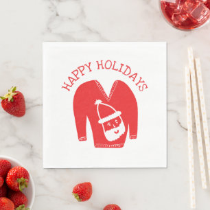 Ugly Sweater CUSTOM Holiday Christmas  Napkin