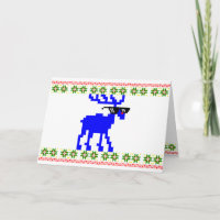 Ugly Sweater (Deal With It) Reindeer