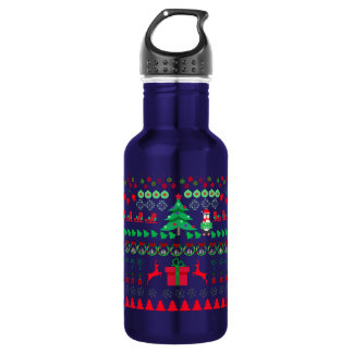 Ugly Sweater design 532 Ml Water Bottle