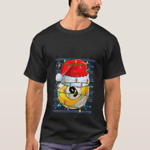 Ugly Sweater Holiday Xmas Lights Billiard 9 Ball C