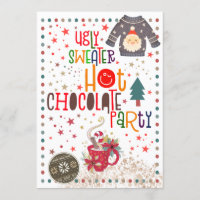 Ugly Sweater Hot Chocolate Christmas Party