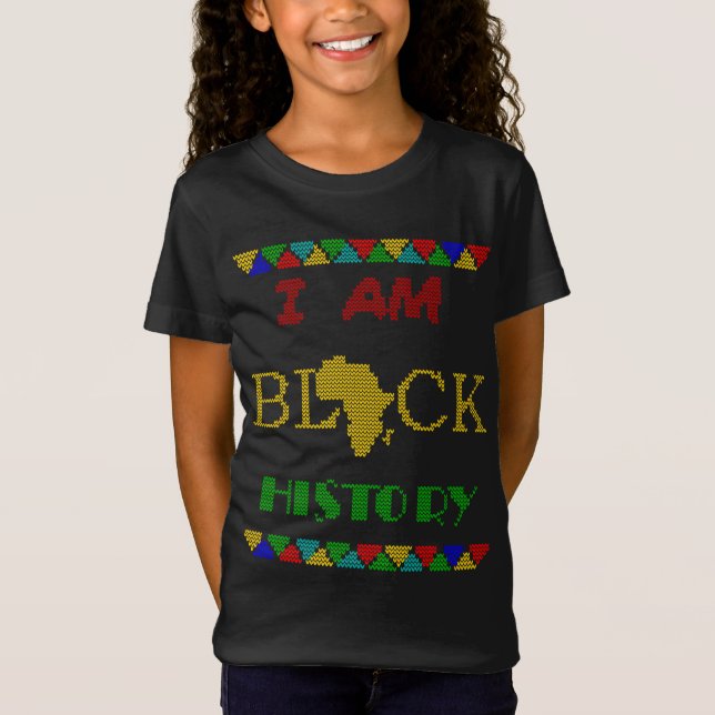 Ugly Sweater I Am Black History African Black Prid (Front)