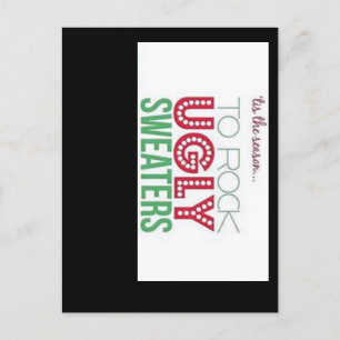 ugly sweater invites holiday cards