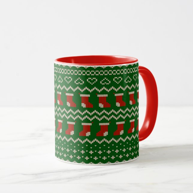 Ugly Sweater Mug Wrap (Front Right)