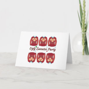 Ugly Sweater Party Holiday Card