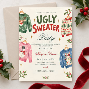 Ugly Sweater Party Invitation