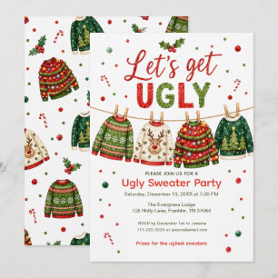 Ugly Sweater Party Invitation