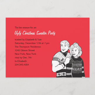 Ugly Sweater Party Invitations