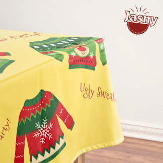 UGLY SWEATER PARTY TABLECLOTH
