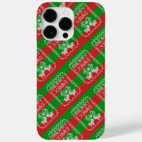 Ugly sweater pattern jingle bells Merry Xmas yarn
