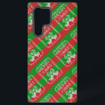 Ugly sweater pattern jingle bells Merry Xmas yarn Samsung Galaxy Case<br><div class="desc">Knitting pattern in ugly sweater style with jingle bells and Merry Xmas text</div>