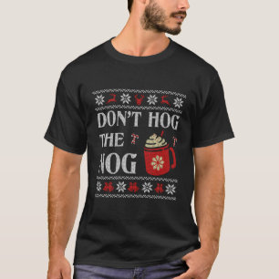 Ugly Sweater Style Eggnog Hog The Nog For Christma