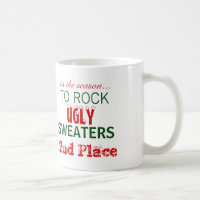 Ugly Sweater Winner Prize Mug
