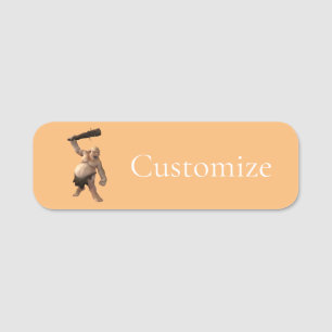 Ugly Troll Thunder_Cove Name Tag