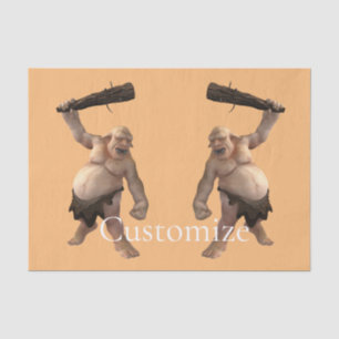 Ugly Troll Thunder_Cove Tissue Paper