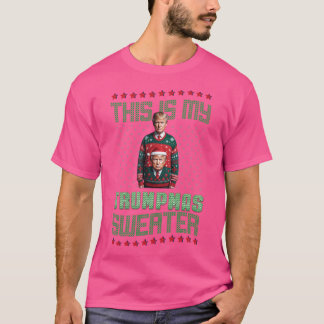 Ugly Trumpmas Christmas - Funny Trump Ugly Vin T-Shirt