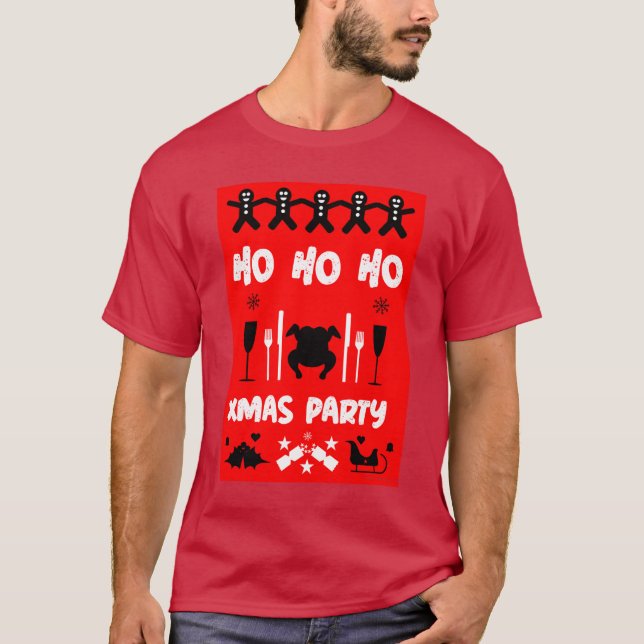 Ugly xmas office party sweater   (Front)