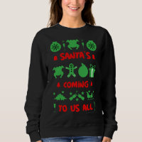 Ugly xmas office party sweater