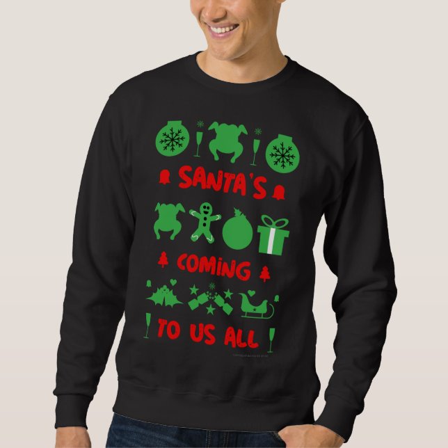 Ugly xmas office party sweater   (Front)