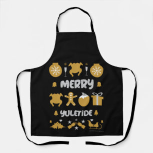 Ugly xmas office party sweater   apron