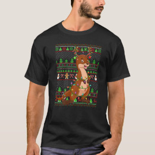 Ugly Xmas Sweater Style Lighting Otter Christmas