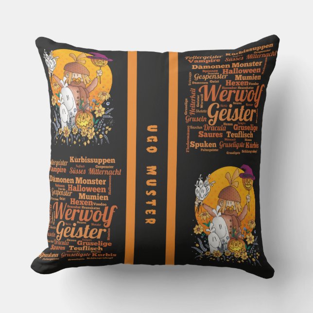 Ugo - Halloween / Thermos Cushion (Front)