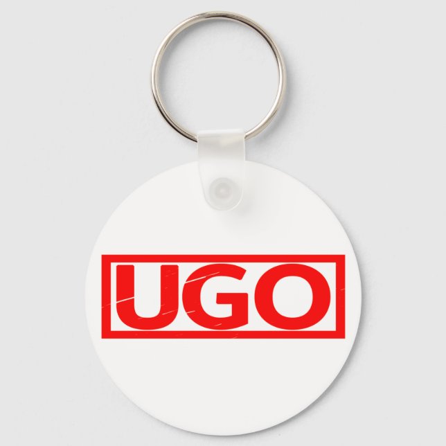 Ugo Stamp Key Ring (Front)