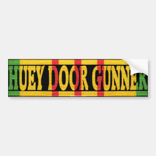 UH-1 Huey Door Gunner VSM Bumper Sticker