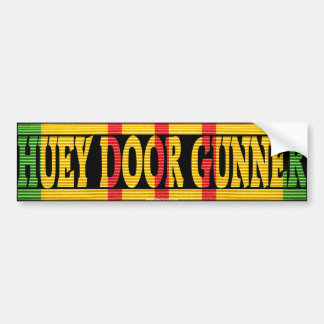 UH-1 Huey Door Gunner VSM Bumper Sticker