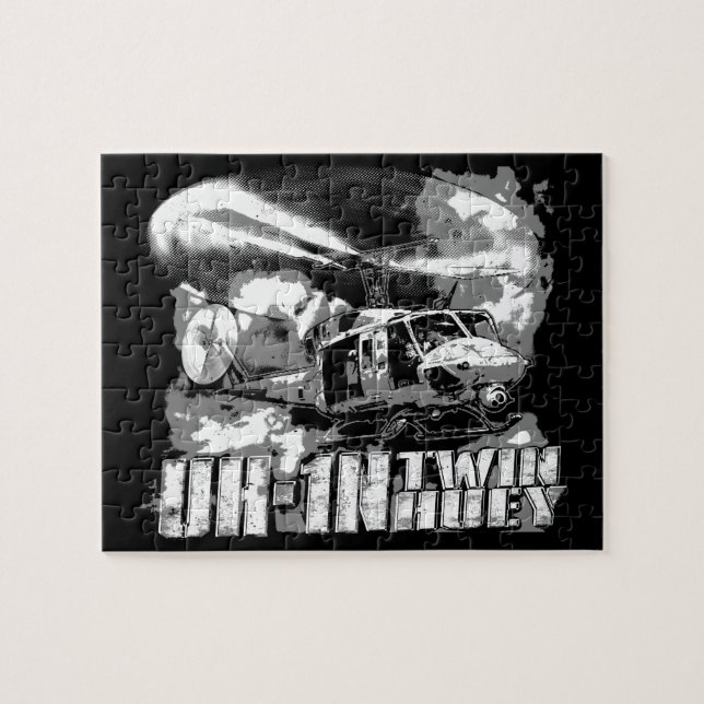 UH-1N Twin Huey Jigsaw Puzzle (Horizontal)