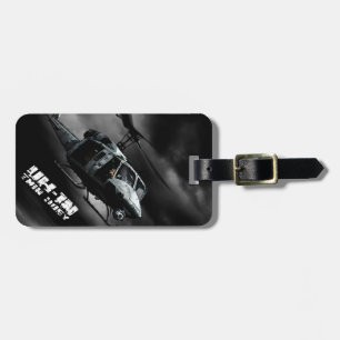 UH-1N Twin Huey Luggage Tag