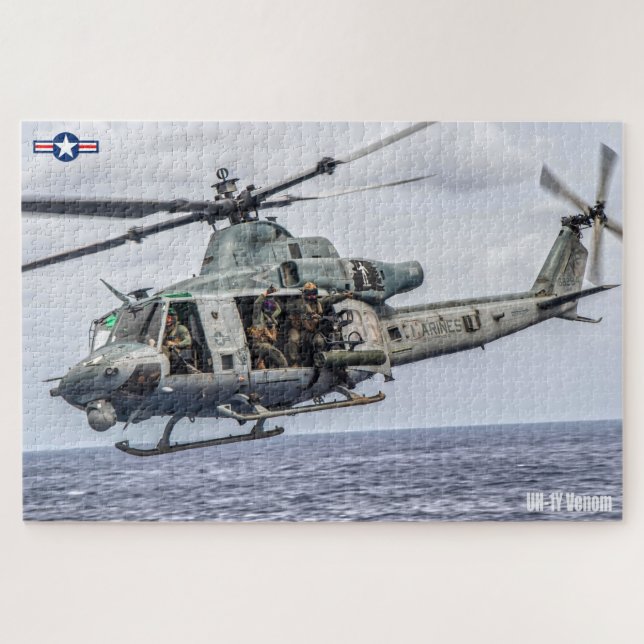 UH-1Y VENOM (20x30 INCH) Jigsaw Puzzle (Horizontal)