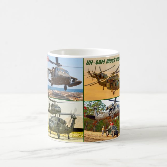 UH-60M BLACK HAWK COFFEE MUG (Center)