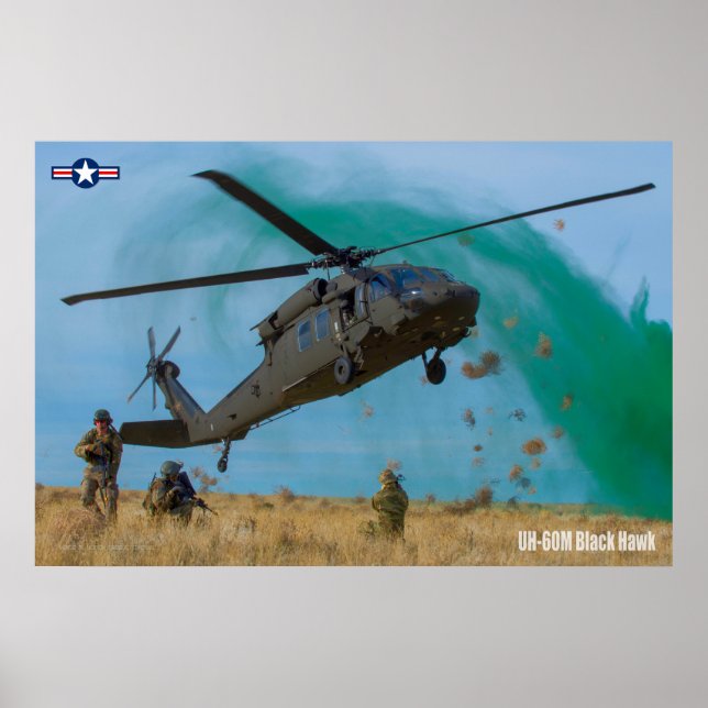 UH-60M BLACK HAWK POSTER (Front)