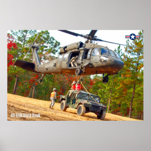 UH-60M BLACK HAWK POSTER