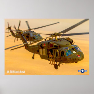 UH-60M BLACK HAWK POSTER