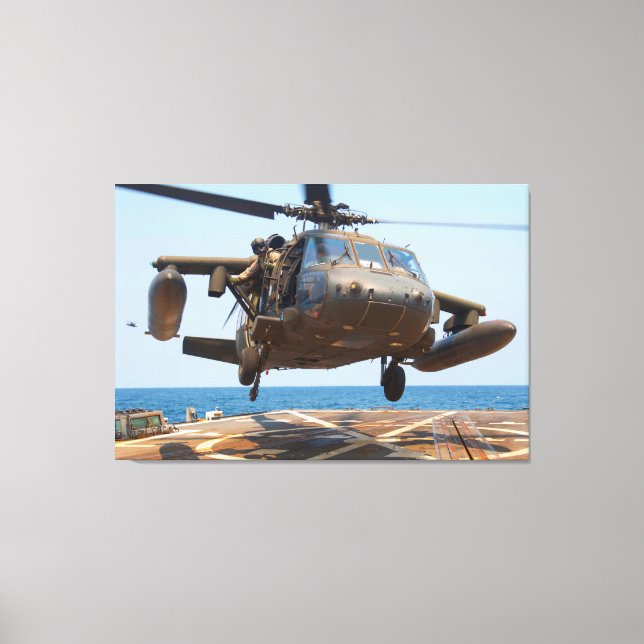 UH-60M BLACKHAWK 32x48 Canvas Print (Front)