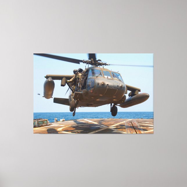 UH-60M BLACKHAWK 40x60 Canvas Print (Front)