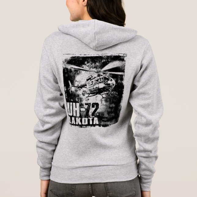 UH-72 Lakota Hoodie (Back)