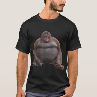 Uh Oh Stinky Poop Dank Memes Le Monke Orangutan  T-Shirt