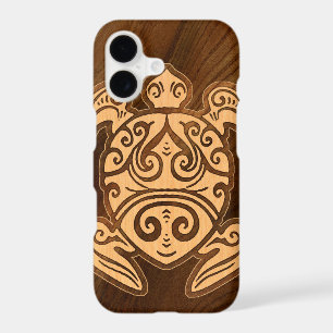 Uhane u’i Honu Faux Wood Hawaiian Turtle