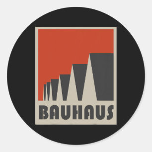 Uhaus Beach Surf Retro 1960's California Cool Surf Classic Round Sticker